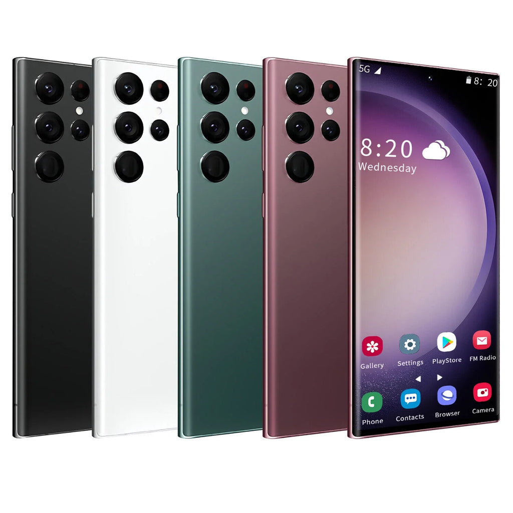 Smartphone 5G Unlocked Android 13 7.3 inch q7