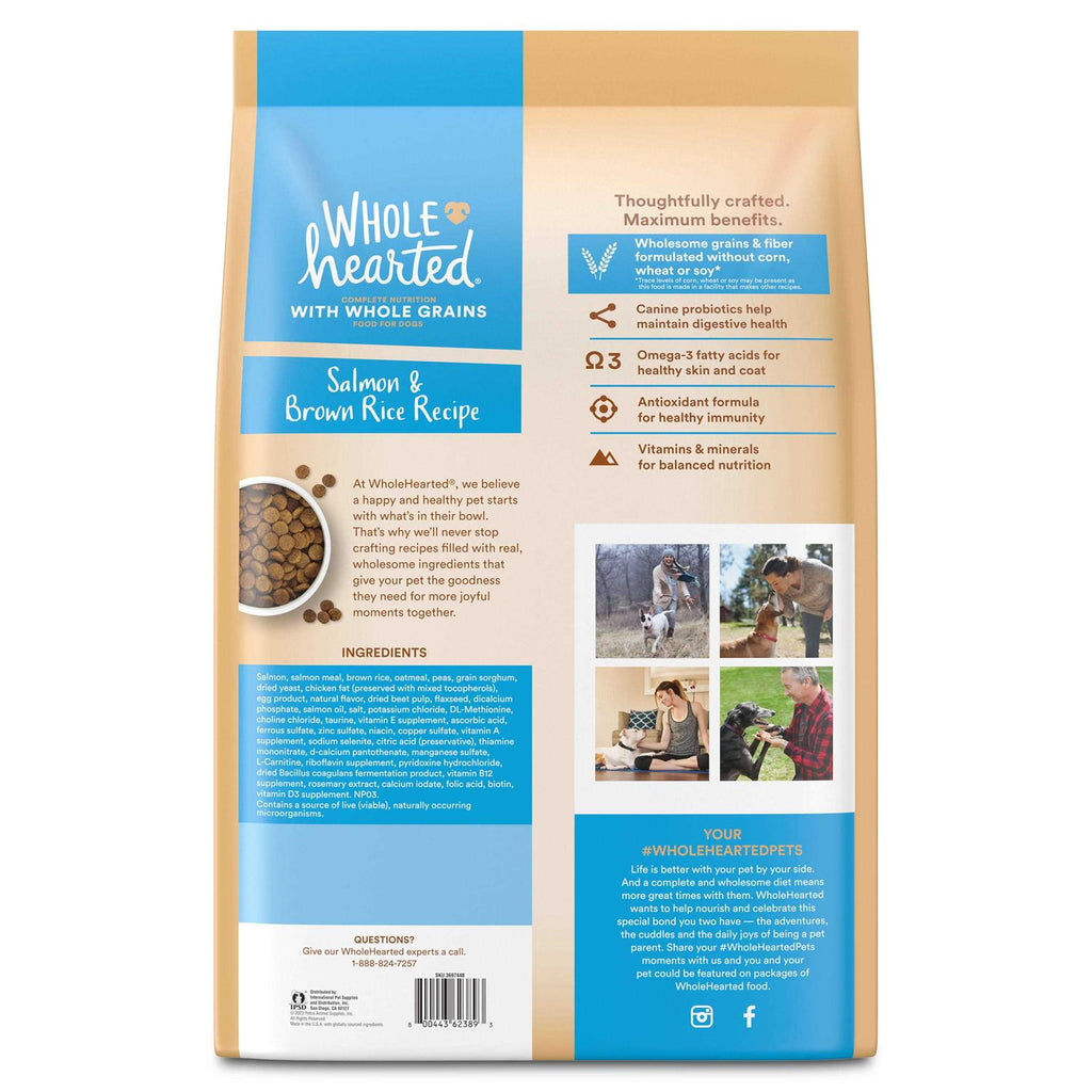 Dry Dog Food Salmon Recipe Grain 7k