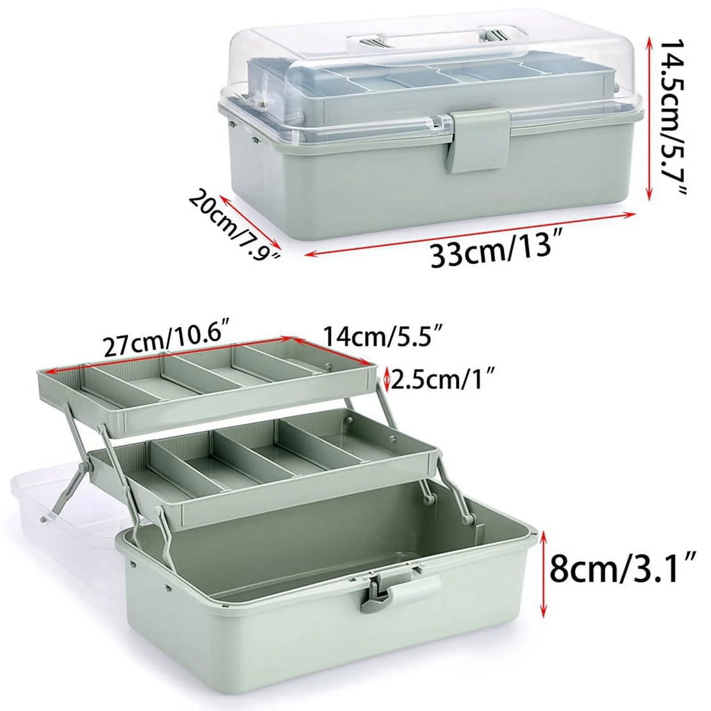 Plastic Dividing Storage Box with Adjustable Spacers k7q