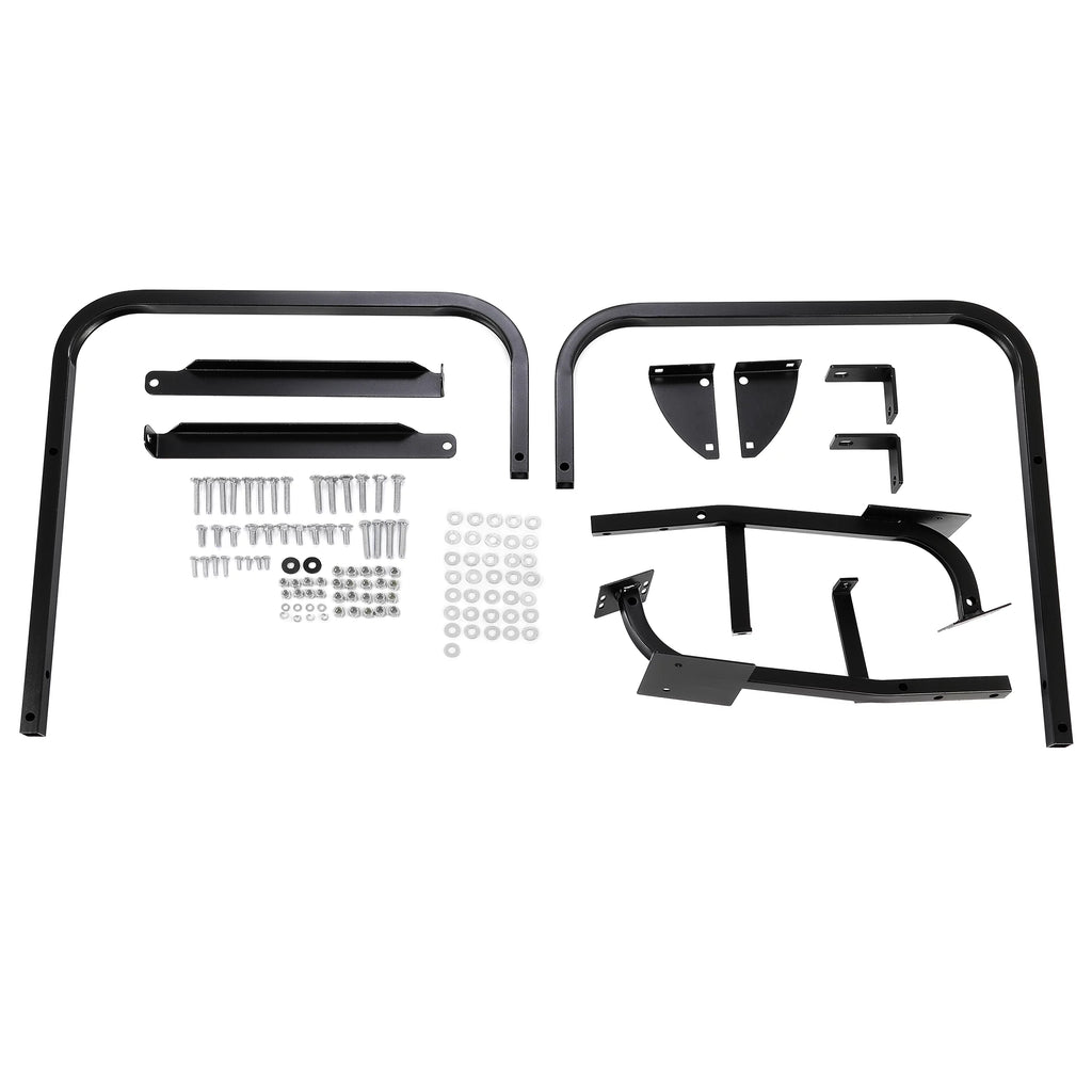 Golf Cart Rear Seat Kit Folding Tan 7k