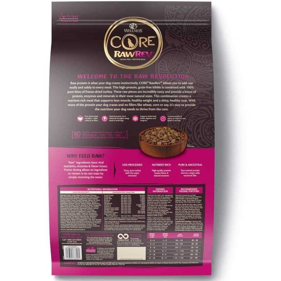 Grain Free Dry Dog Food with Freeze Dried Turkey k7m