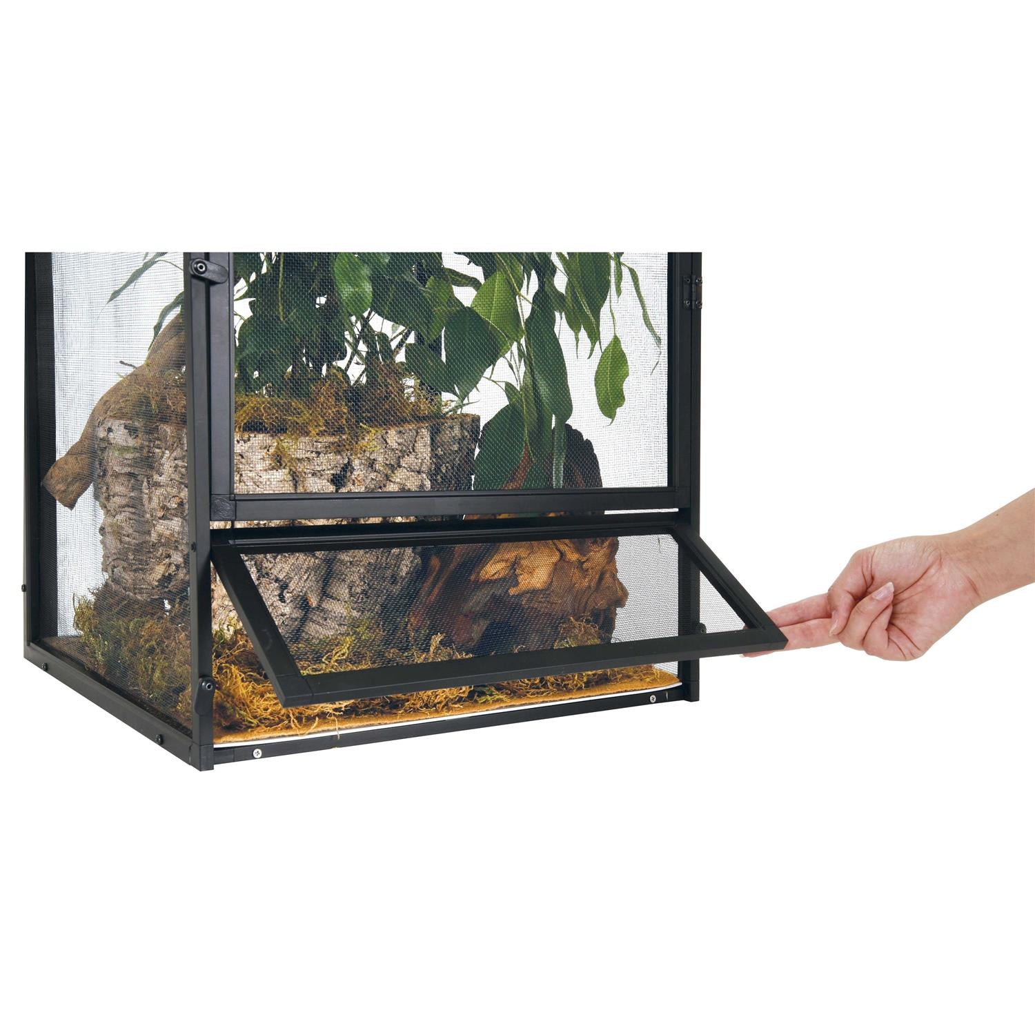 Reptibreeze Open Air Aluminum Screen Cage k7m