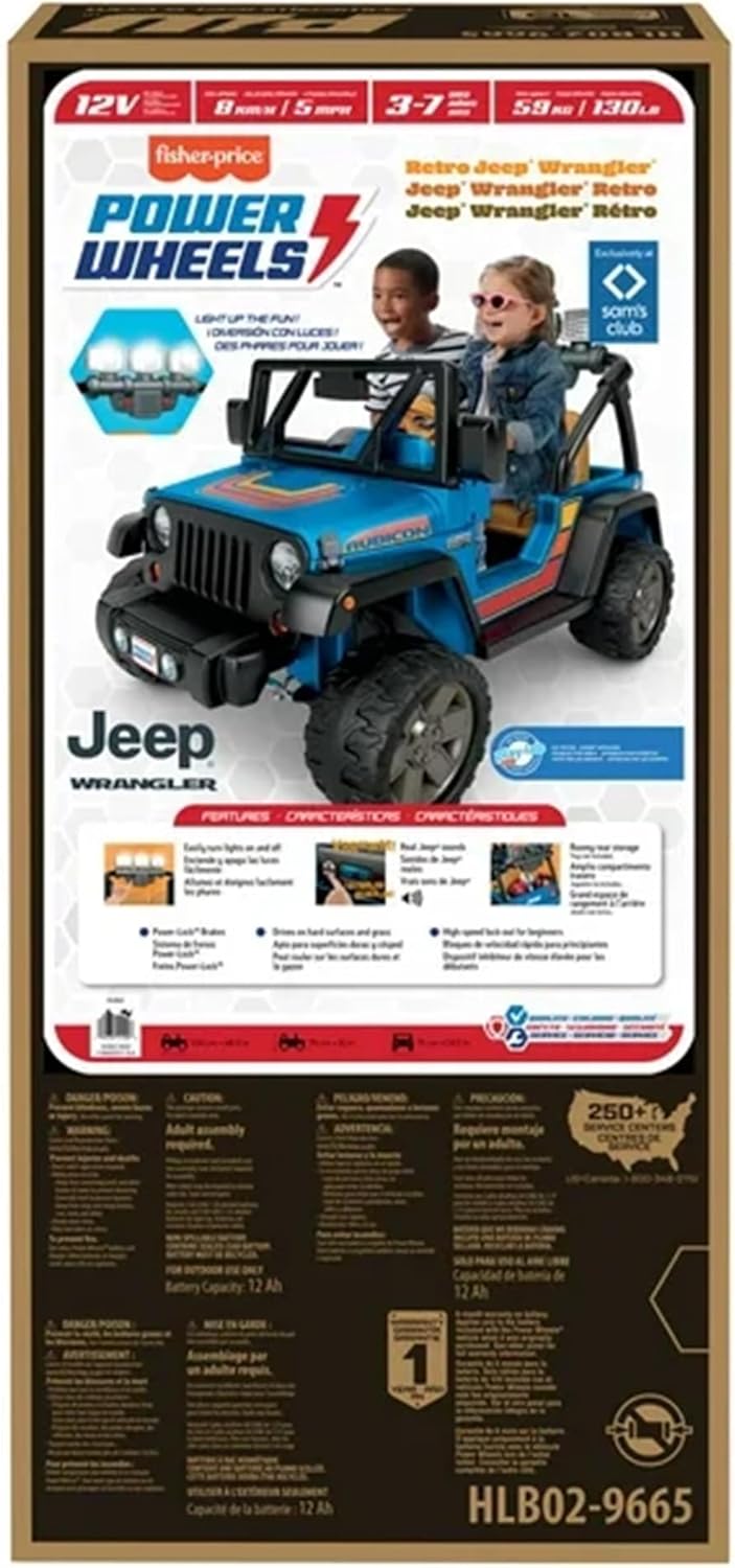 Battery Operated Ride On Jeep Toy Car with Lights a7k
