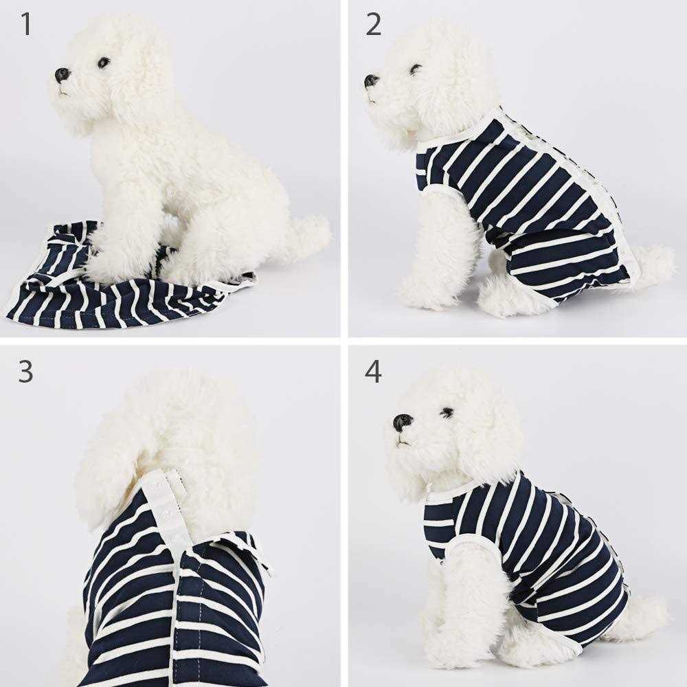 Dog Diapers Sanitary Panties Recovery Suit for Male Female Dogs a7