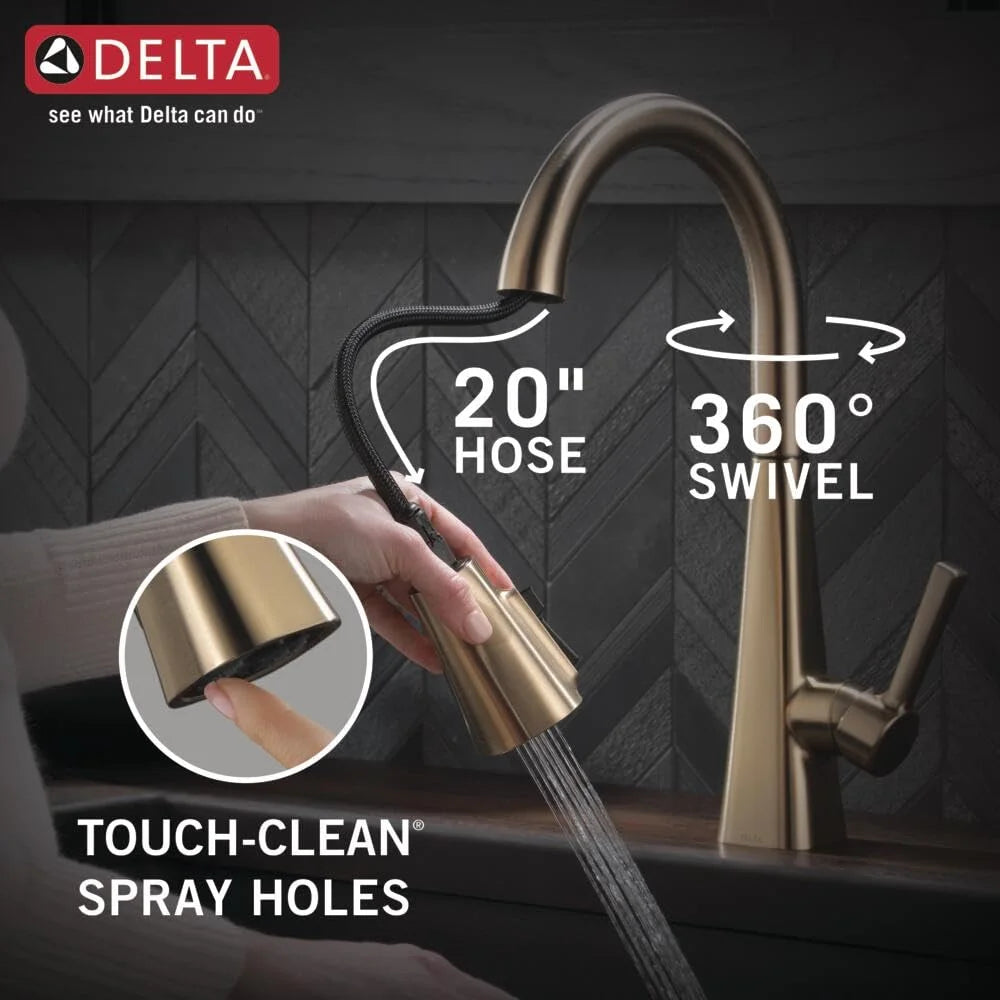 Kitchen Faucet Pull-Down Bronze a7
