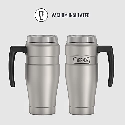 Stainless Steel Travel Mug 16oz Midnight Blue k7