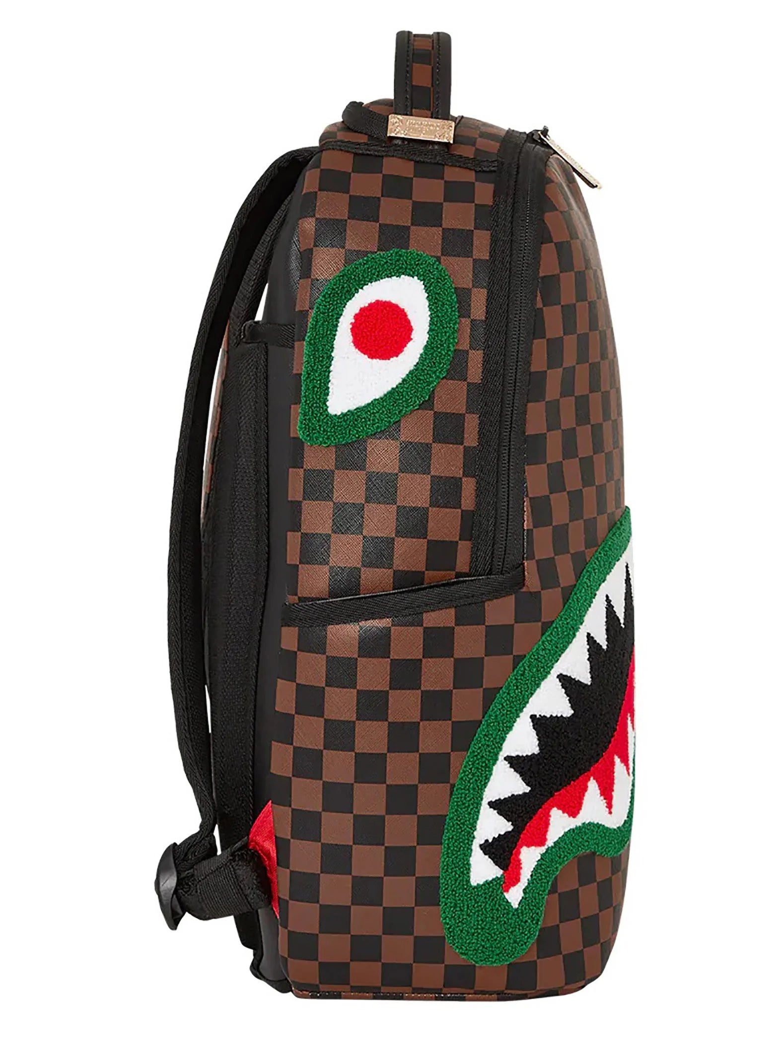 Chenille Backpack Brown k7m