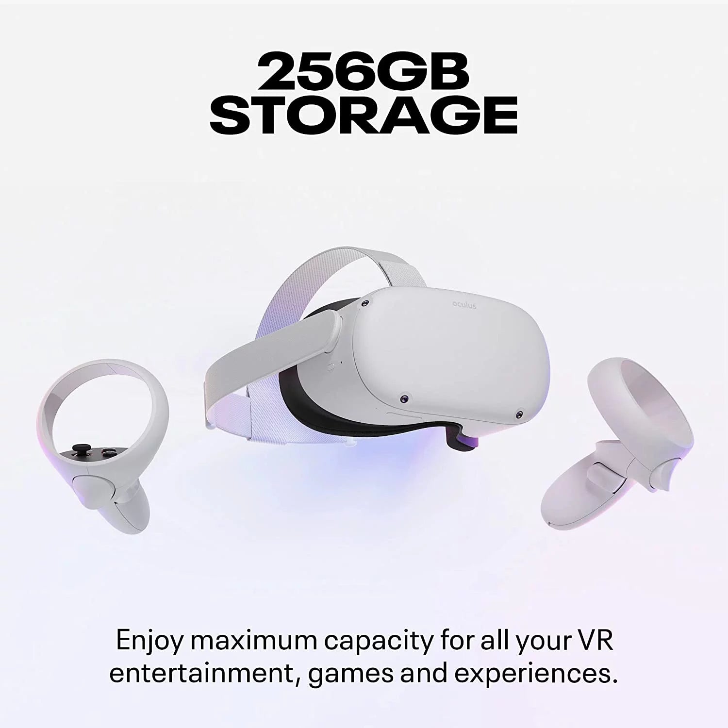 VR Headset 256GB with Controller Grips a7
