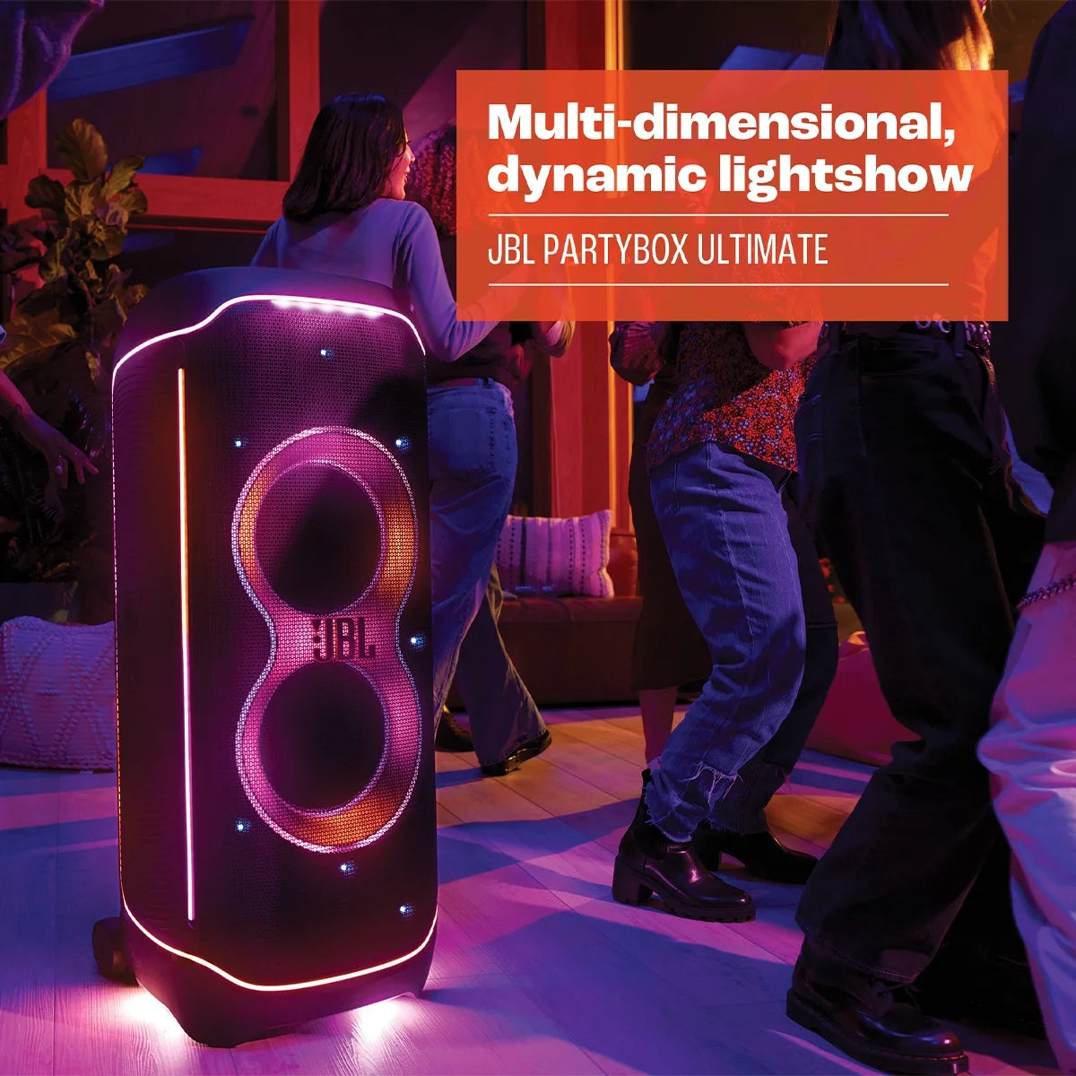 Waterproof Wi-Fi Party Speaker with Dolby Atmos k7m