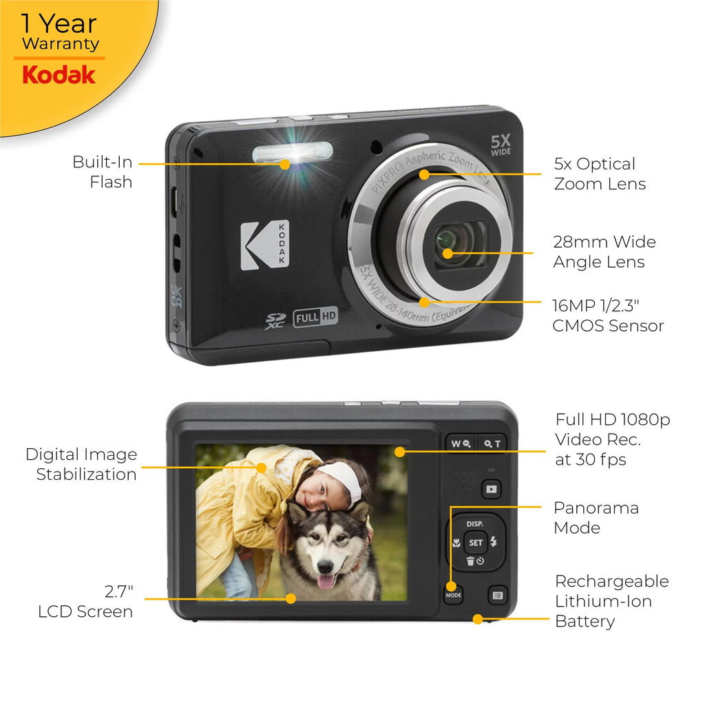 Digital Camera Black 7k