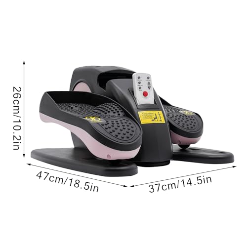 Seated Pedal Exerciser for Seniors Under Desk Mini Elliptical Machine k7q