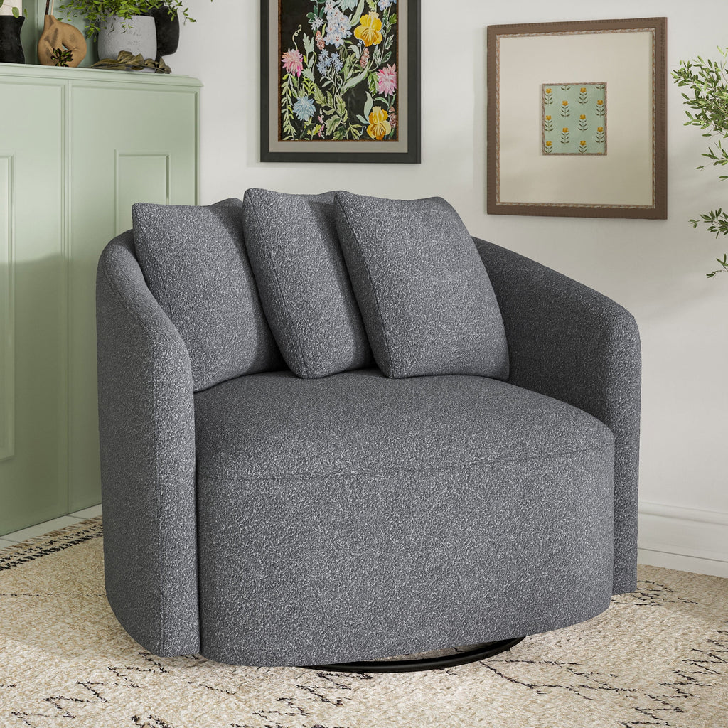 Charcoal Accent Chair k7p