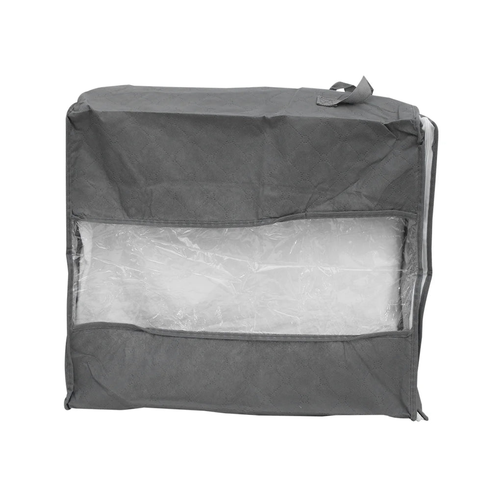 Cotton Rope Storage Bag 44x30x48CM Grey k7