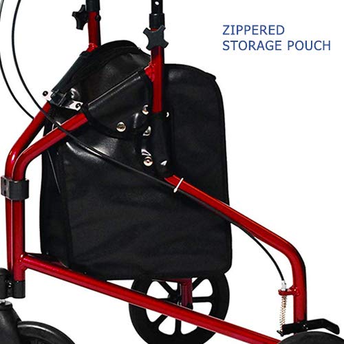 Foldable 3-Wheel Walker for Seniors, Lightweight a7