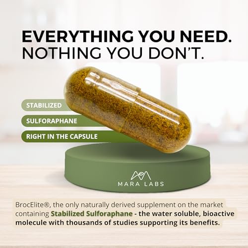 Broccoli Supplement with Sulforaphane Extract, 30 Capsules k7