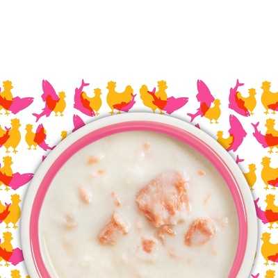 Cat Food Topper with Salmon and Chicken Broth a7