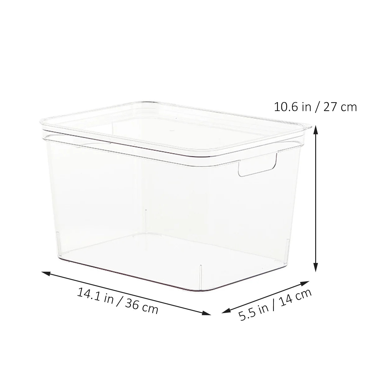 Storage Box Scratch-resistant Container 36X27X14CM k7