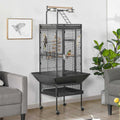 Yaheetech 61-in Rolling Parrot Cage &amp; Playtop - Pet Supplies online store