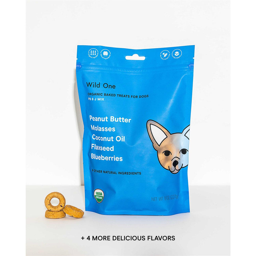 Organic Baked Fruit Salad Dog Treats k7