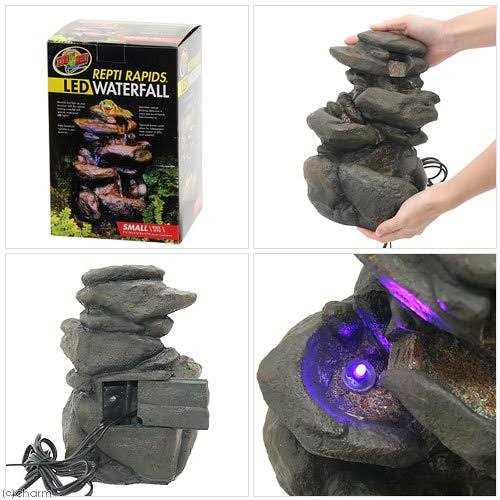 Pet Waterfall LED Rock Decor k7