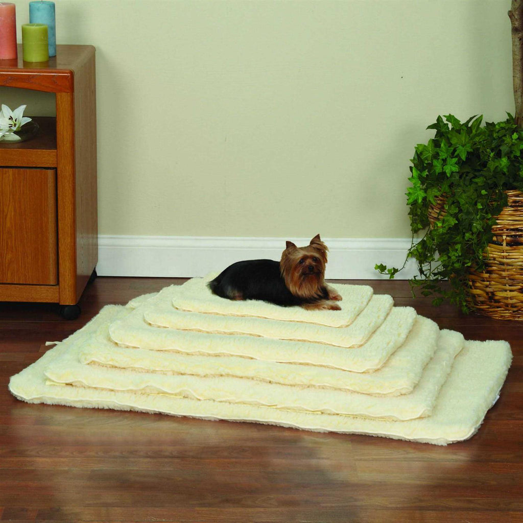 Sherpa Mat Natural Pet Bed k7p