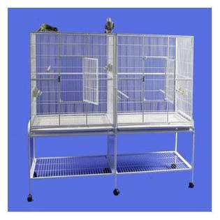 Pet Flight Cage with Divider k7m