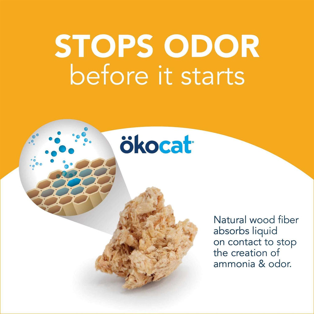 Wood Clumping Cat Litter Unscented q7k