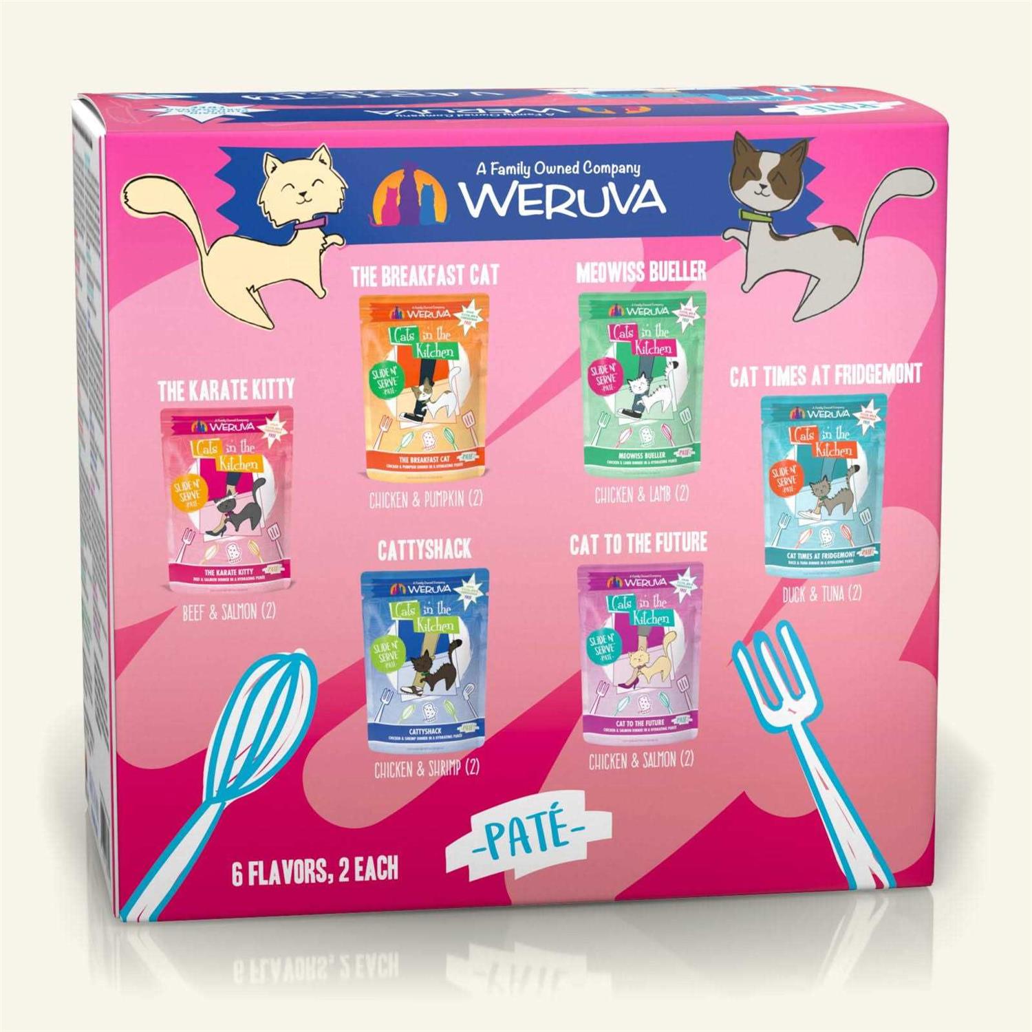 Cat Food Pouches Variety Pack k7