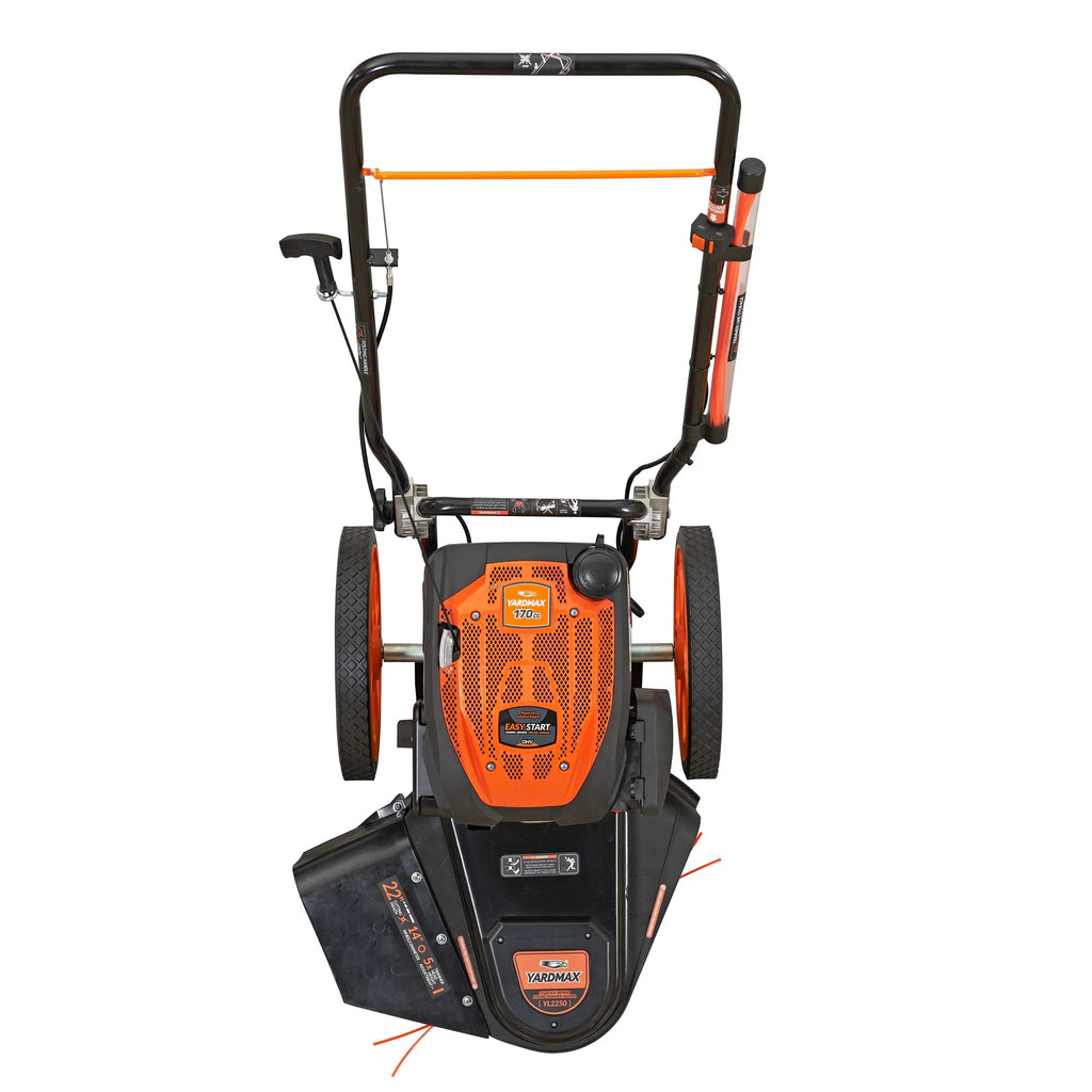 22 in. 170cc Gas Walk Behind String Trimmer Mower k7