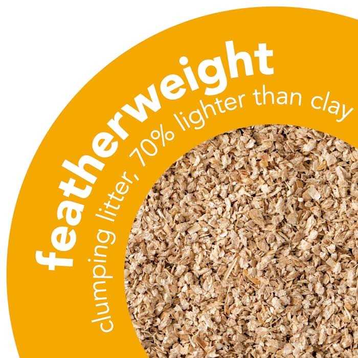 Wood Clumping Cat Litter Unscented q7k