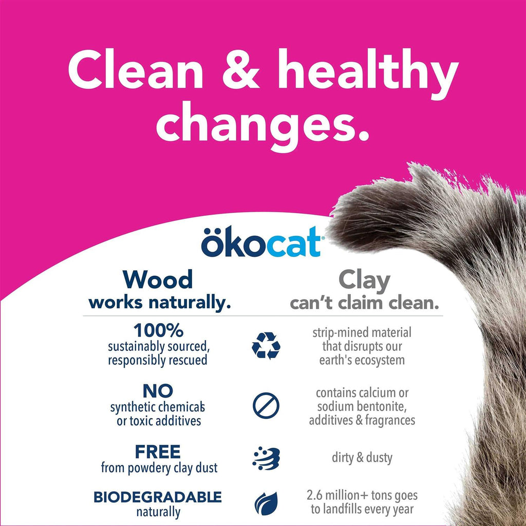 Wood Cat Litter Clumping Soft a7