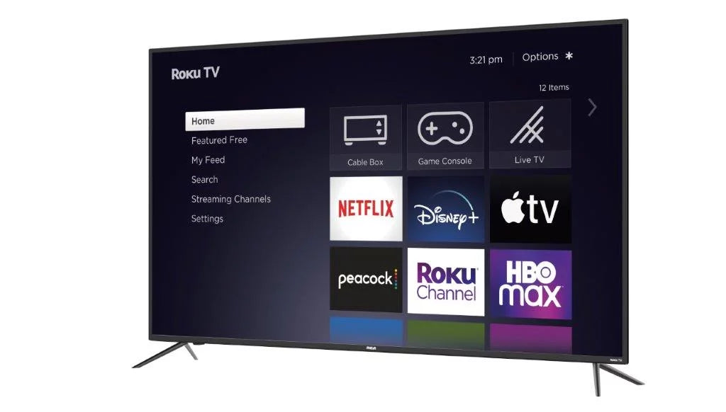 32" HD 720P Smart LED TV Black a7