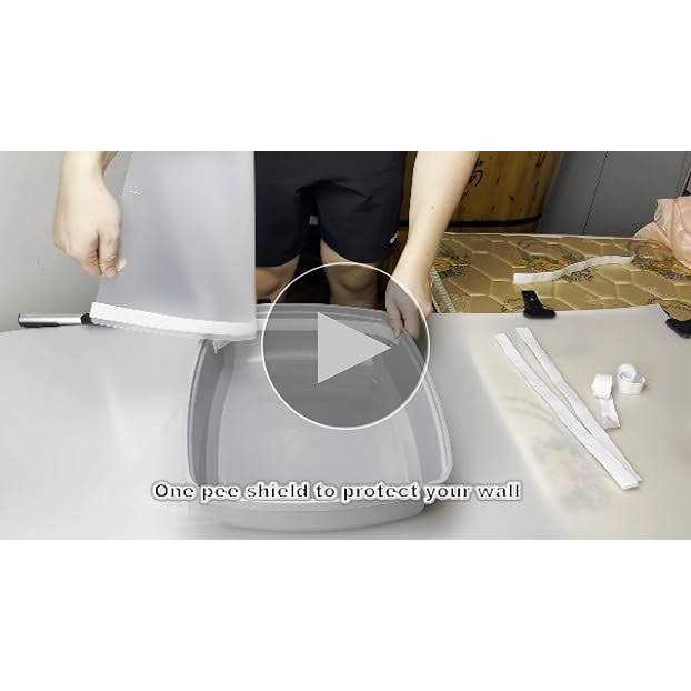 Cat Litter Box Pee Shields Easy Clean Anti-Splashing Flexible3k