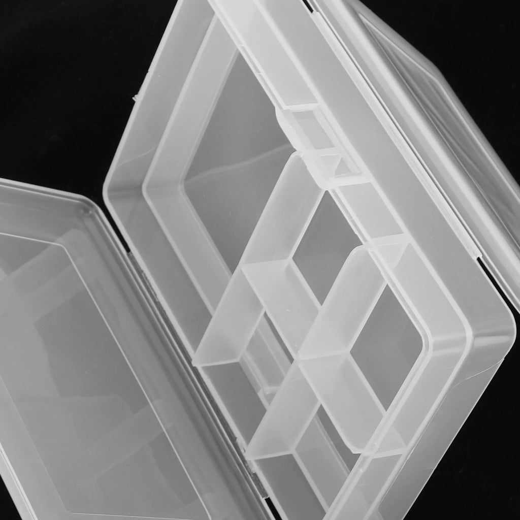 Clear Storage Boxes with Lids Organizer Cube a7