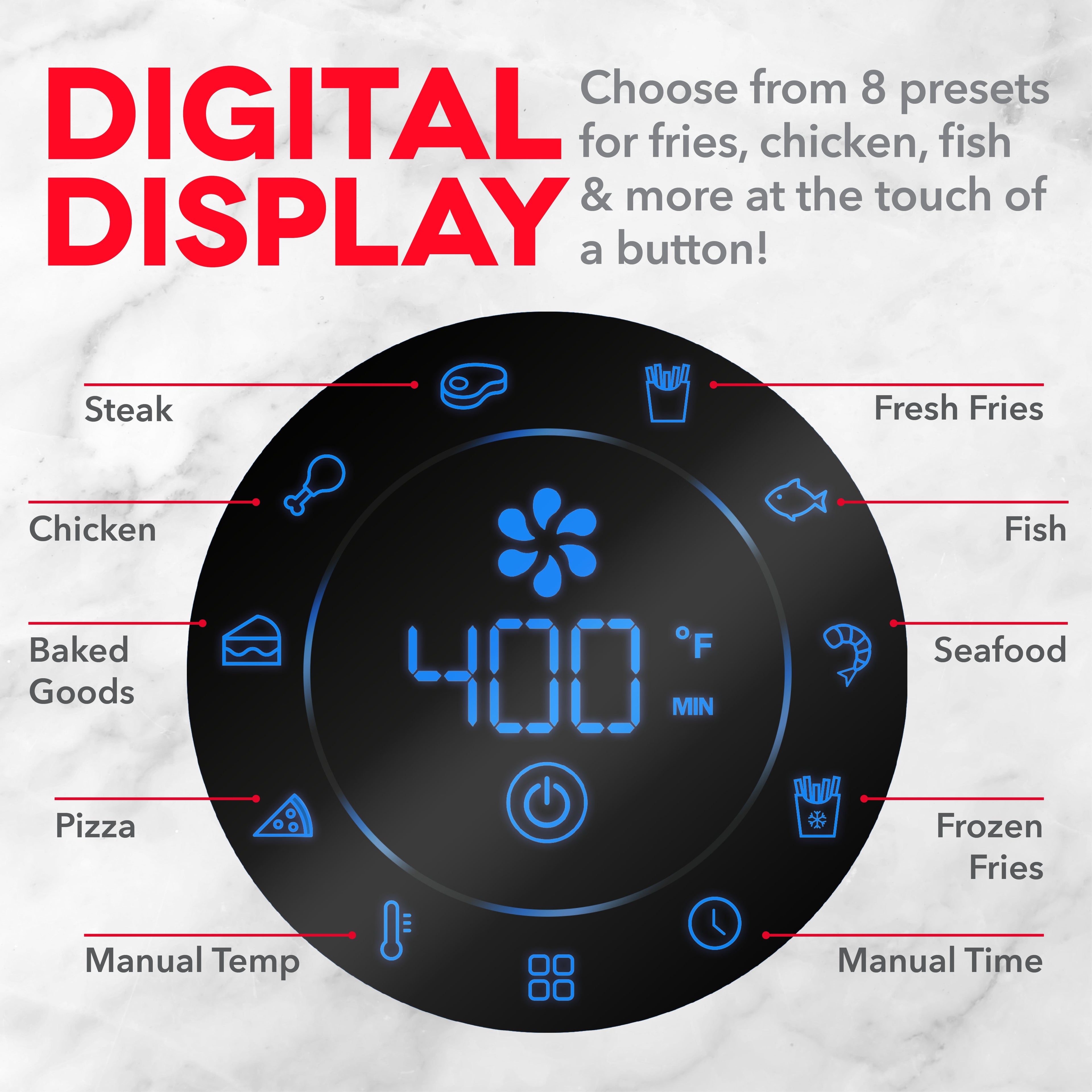 Aircrisp Pro Digital Air Fryer 3Qt. Y6　z2 jk