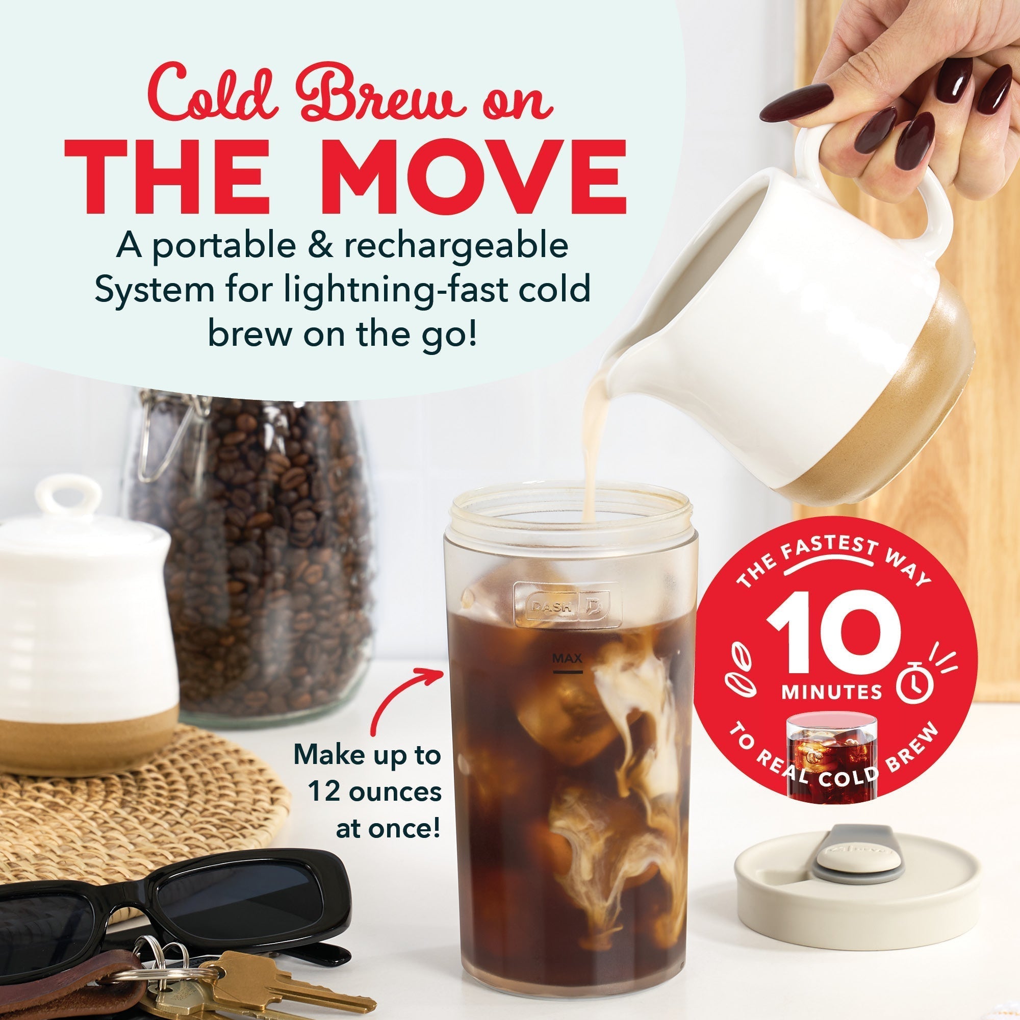 Brew2Go Portable Cold Brew System M6　Bc UD