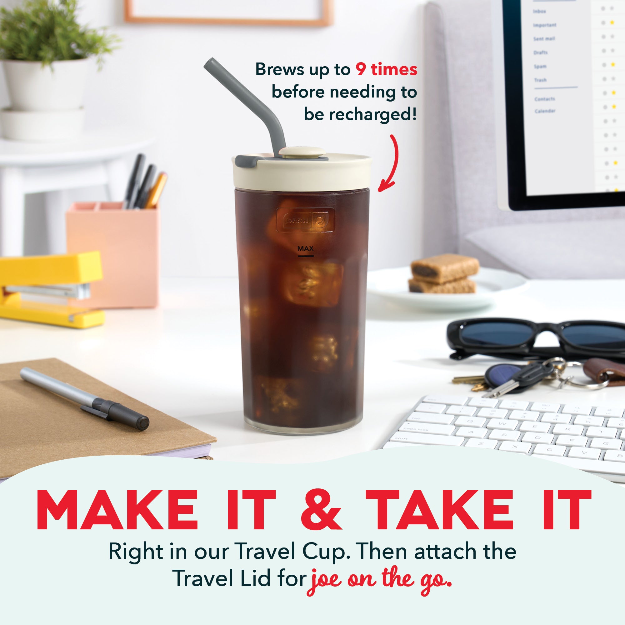 Brew2Go Portable Cold Brew System M6　Bc UD