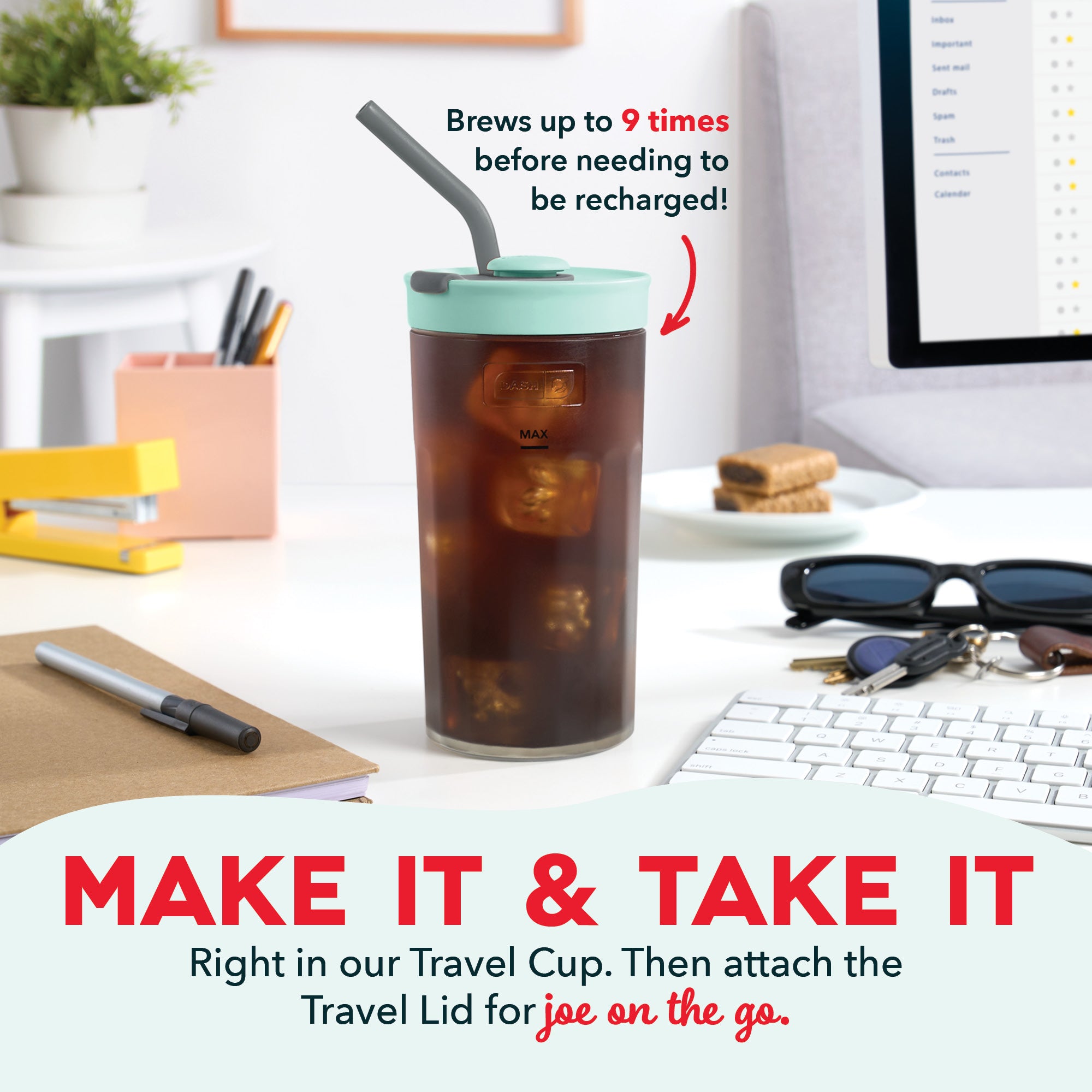 Brew2Go Portable Cold Brew System M6　Bc UD