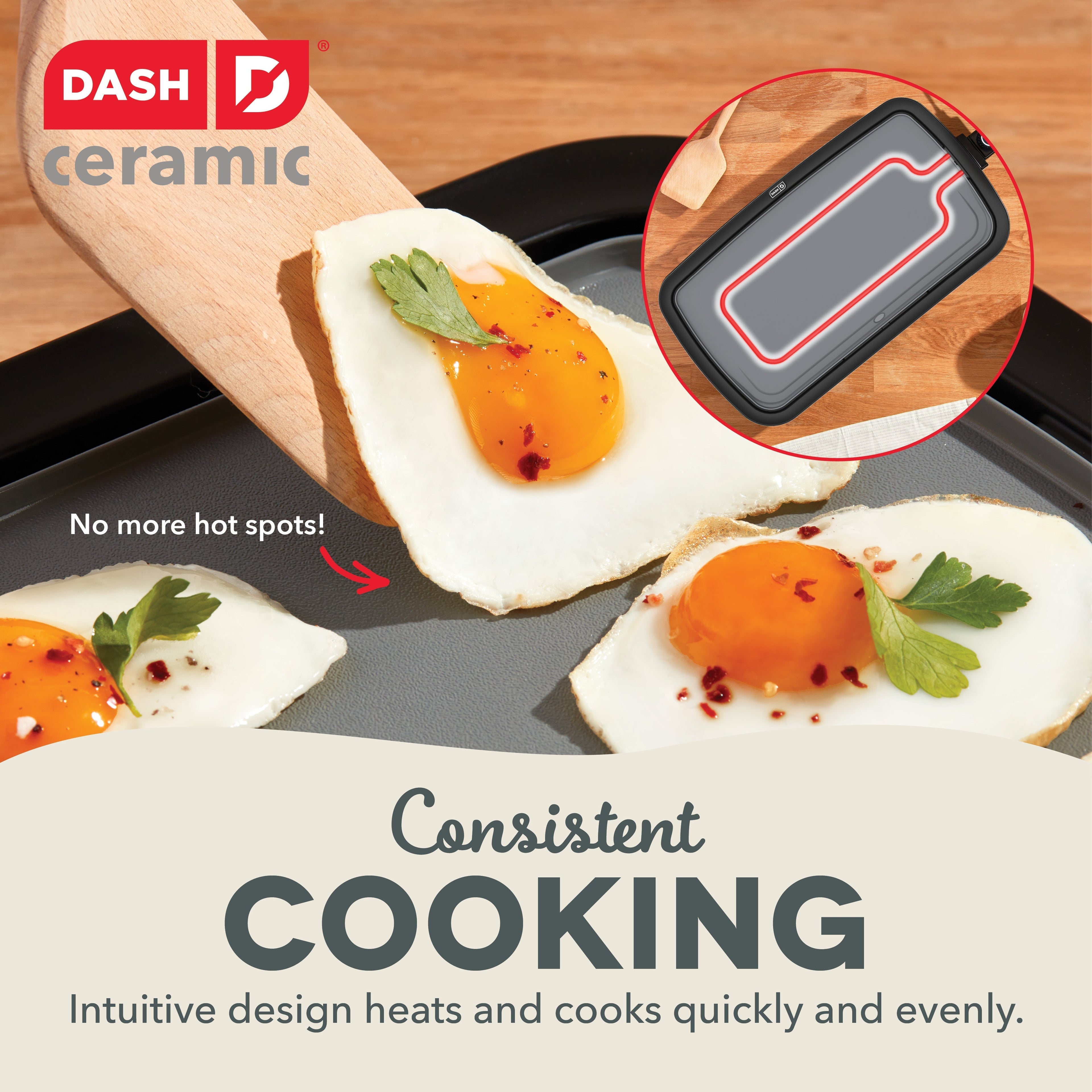 Ceramic Nonstick Everyday Griddle Z9　U7 3a