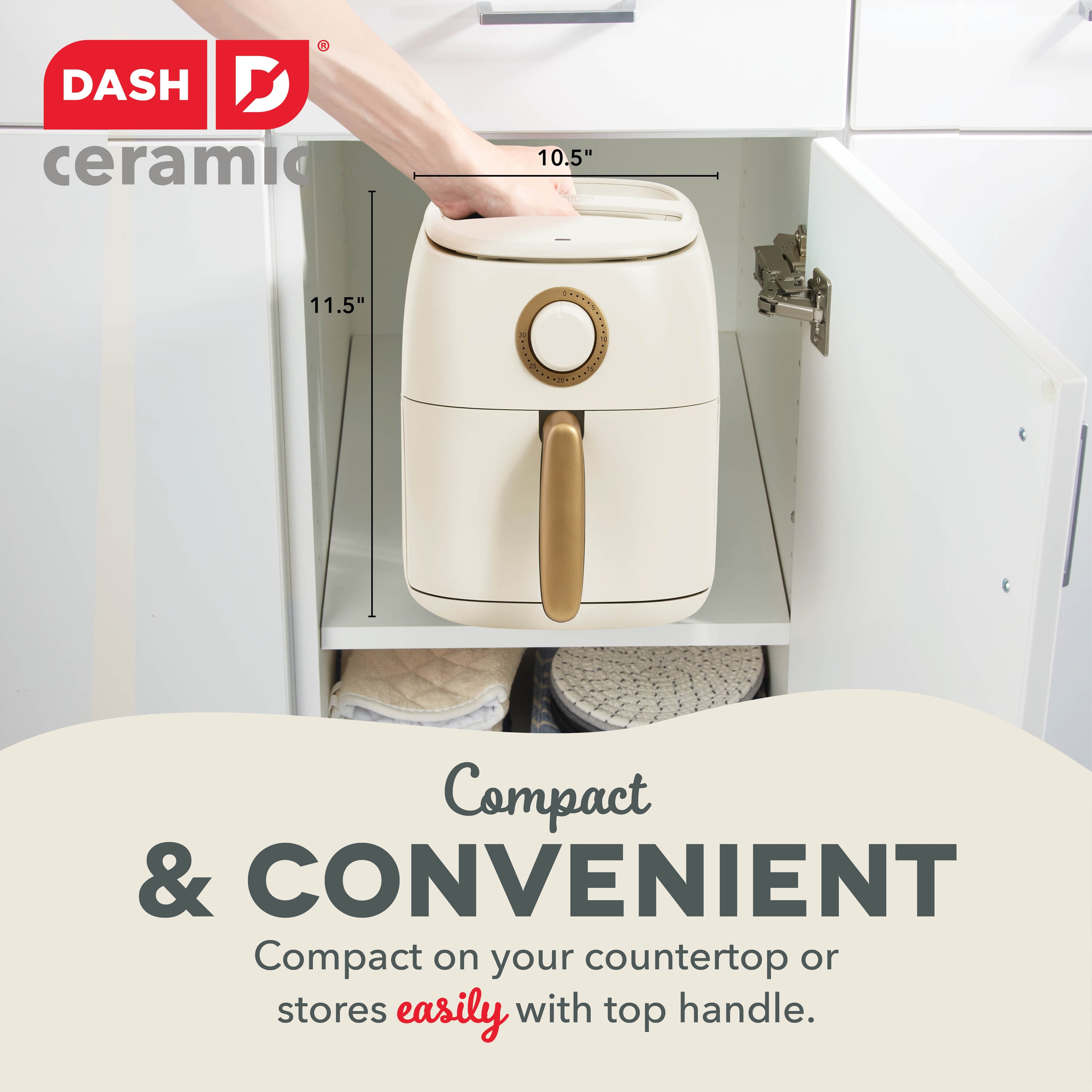 Ceramic Tasti-Crisp Express Air Fryer 2.6QT Z4　Fo JV