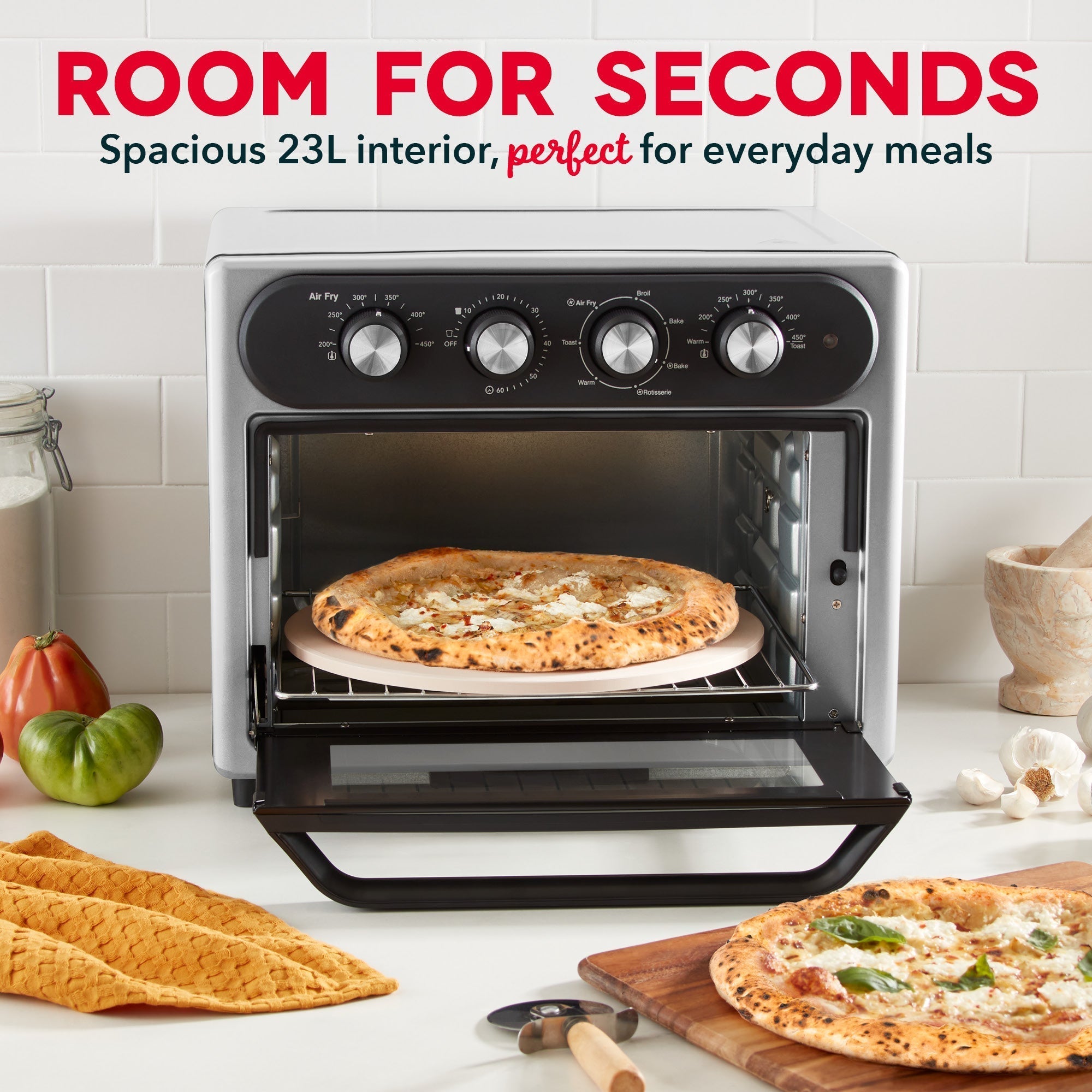 Chef Series Air Fryer Oven With Rotisserie 23L J3　pg k8