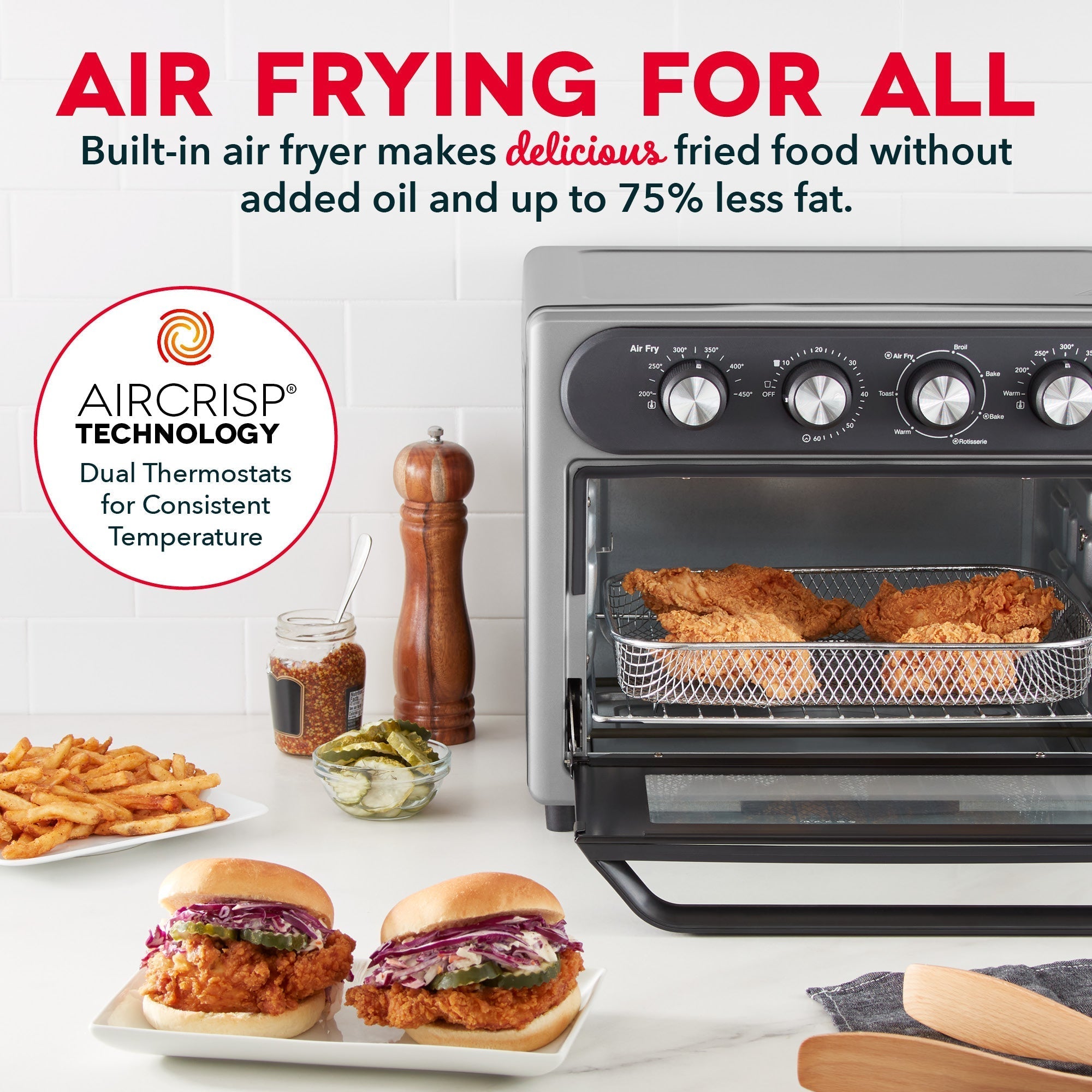 Chef Series Air Fryer Oven With Rotisserie 23L J3　pg k8
