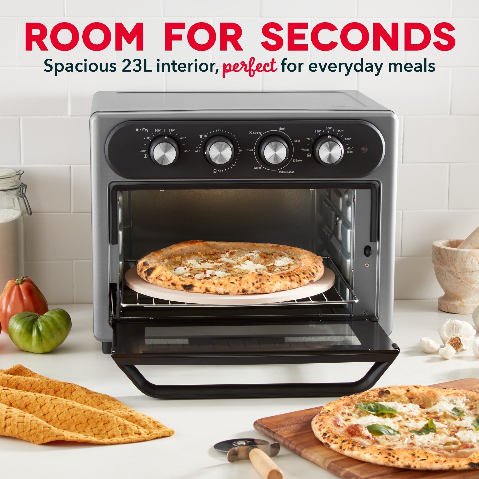 Chef Series Air Fryer Oven With Rotisserie 23L J3　pg k8