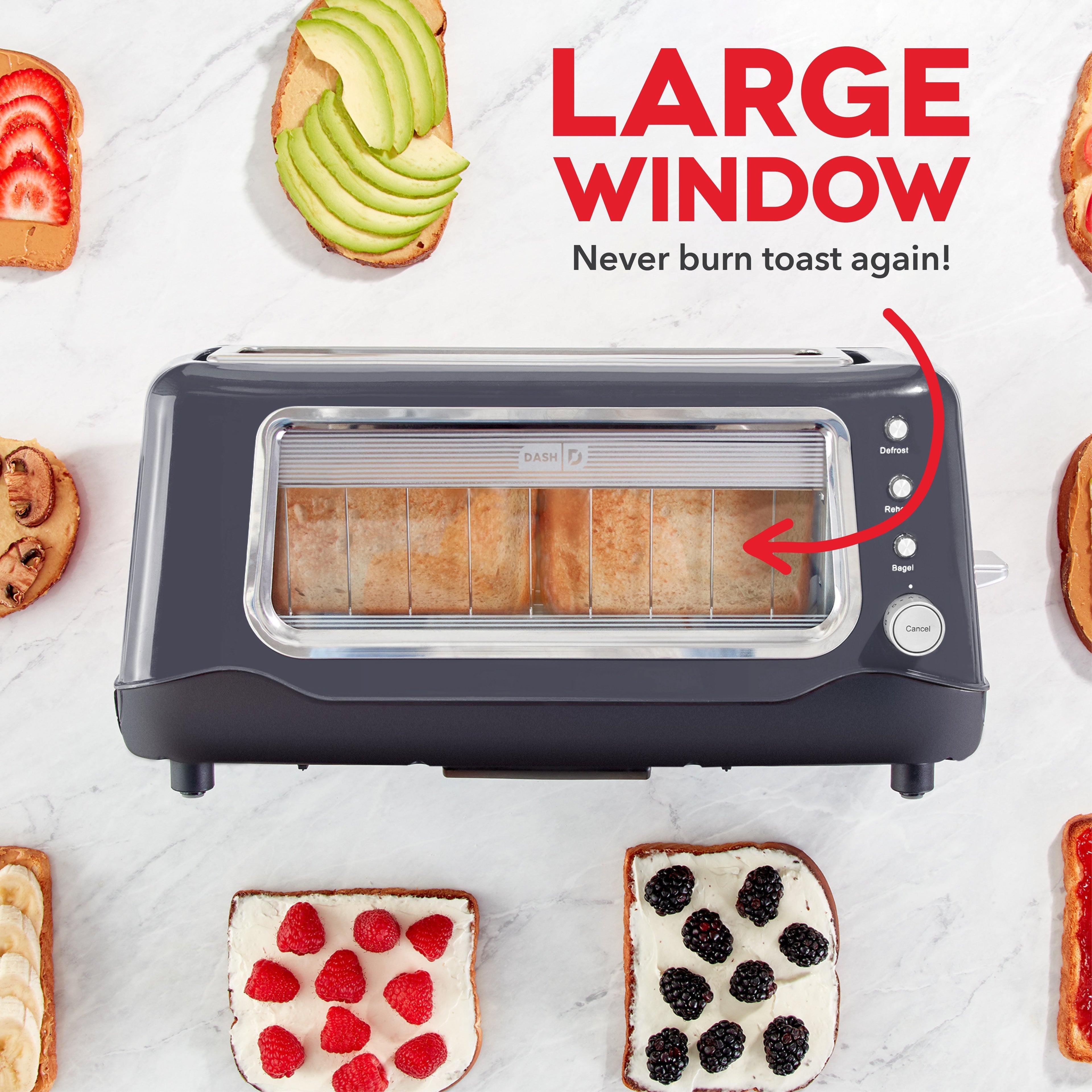 Clear View Toaster X8　55 i8