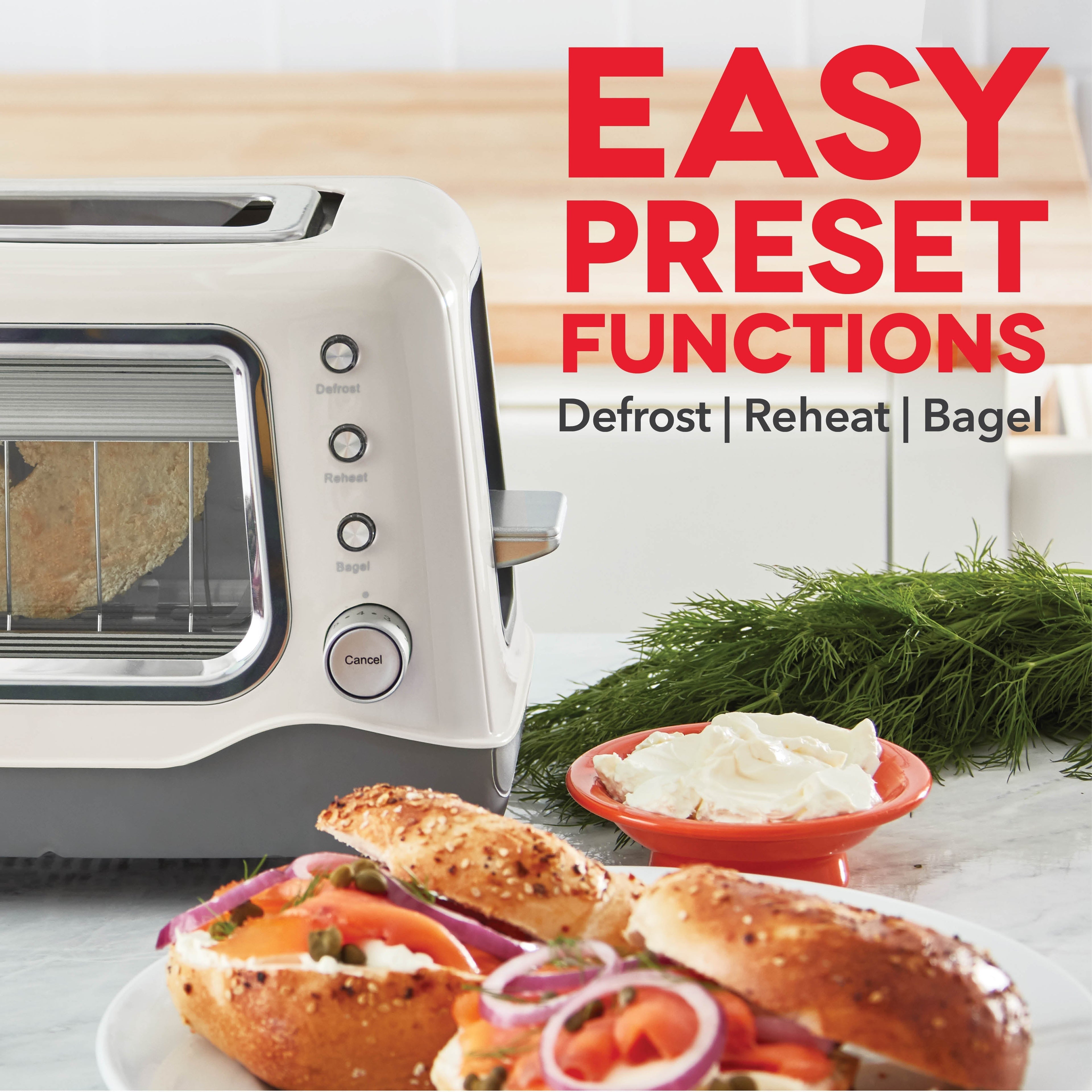 Clear View Toaster X8　55 i8