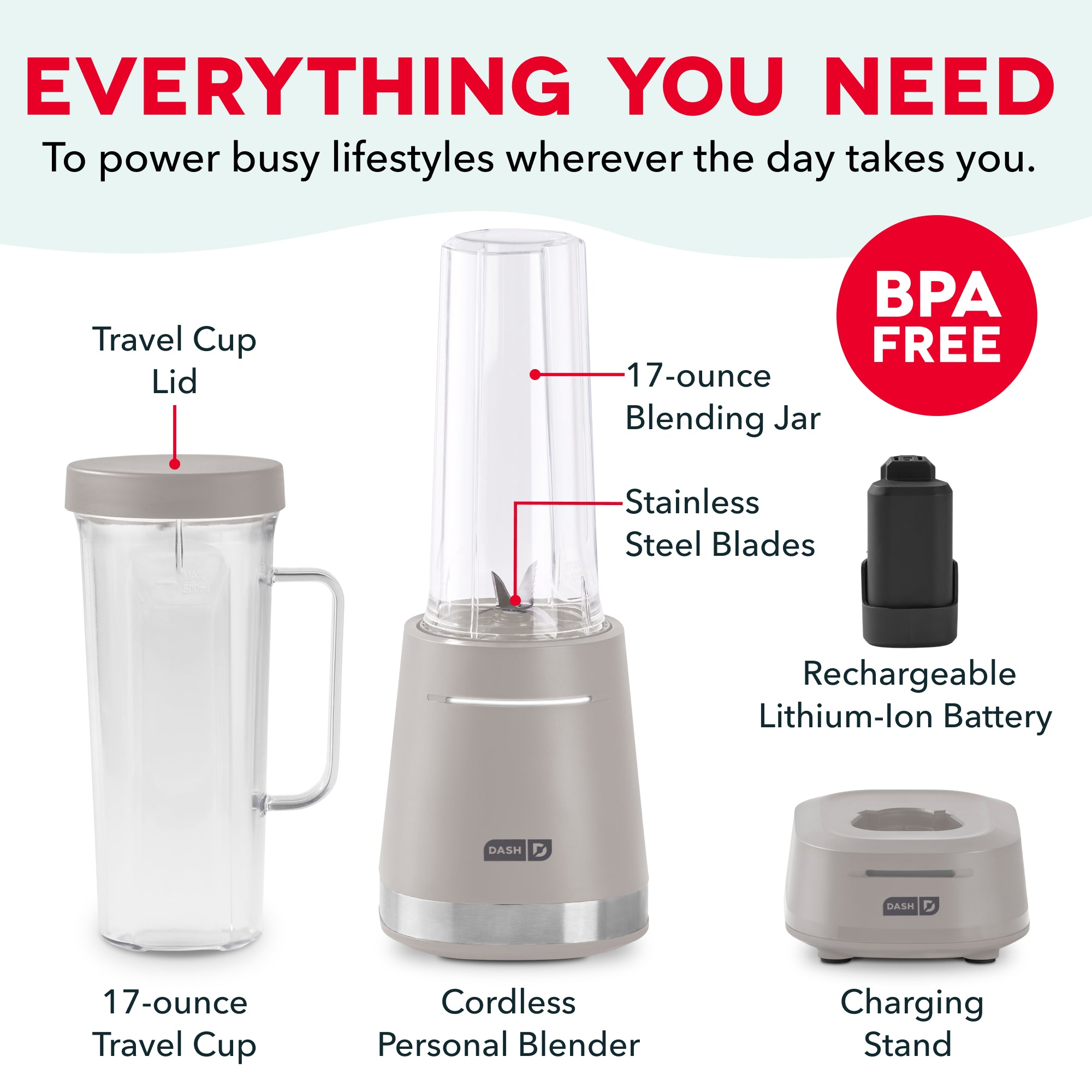 Cordless Personal Blender O9　Qa vZ