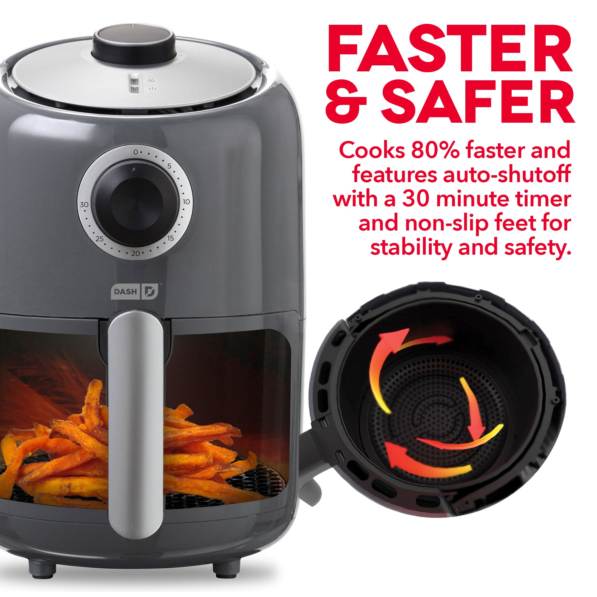 Compact Air Fryer 2Qt. T8　ak c7
