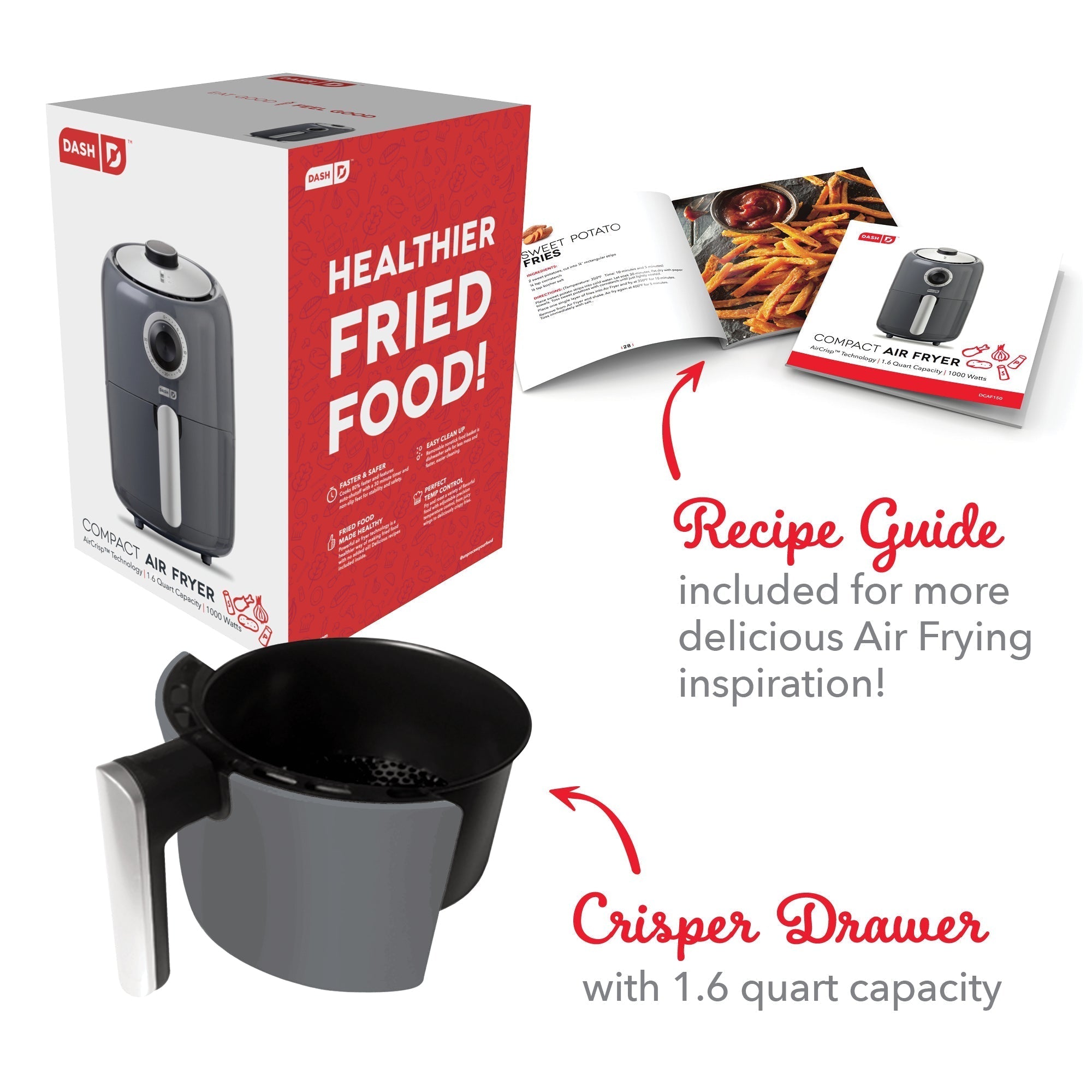 Compact Air Fryer 2Qt. T8　ak c7