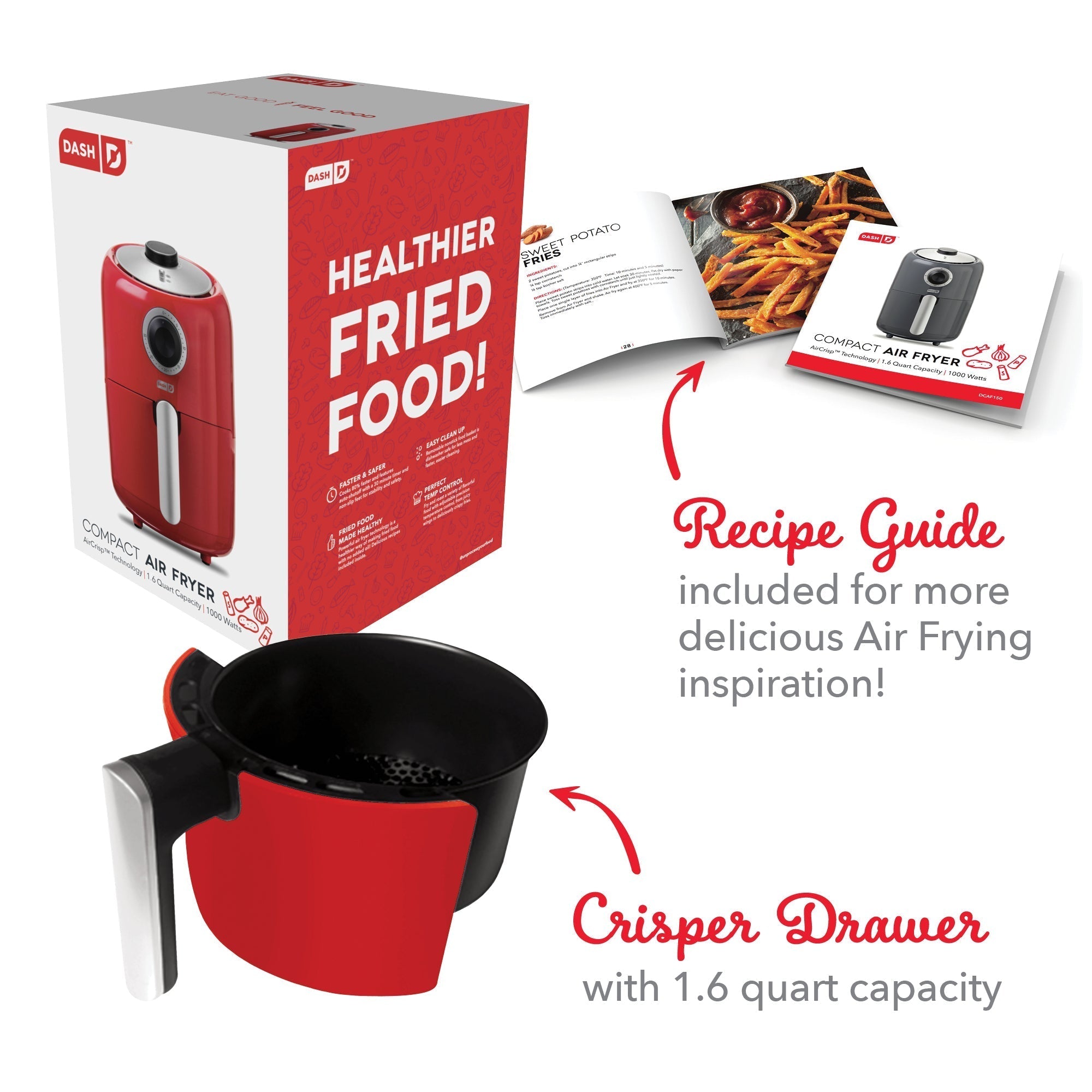 Compact Air Fryer 2Qt. T8　ak c7