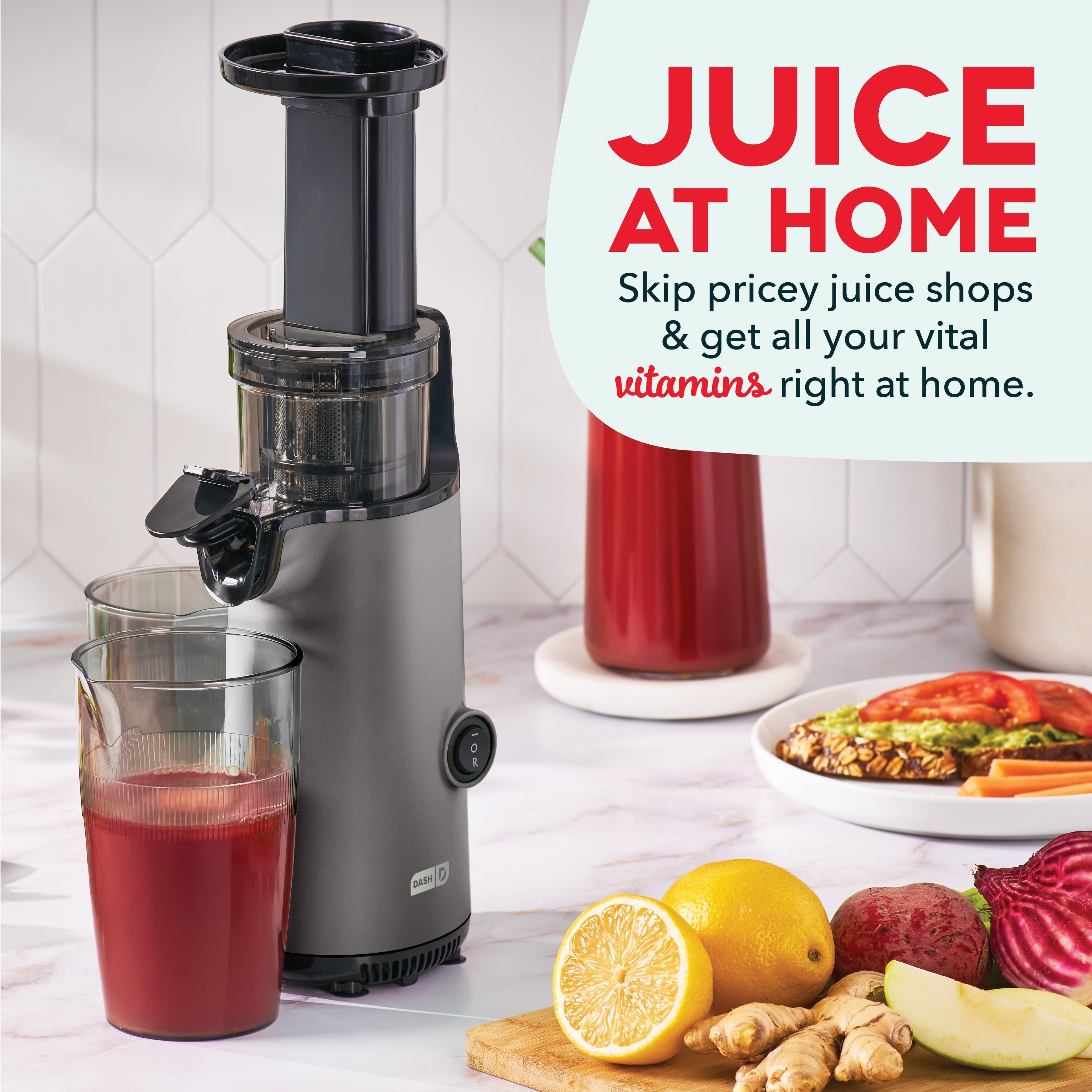 Compact Cold Press Power Juicer A3　QC 1h